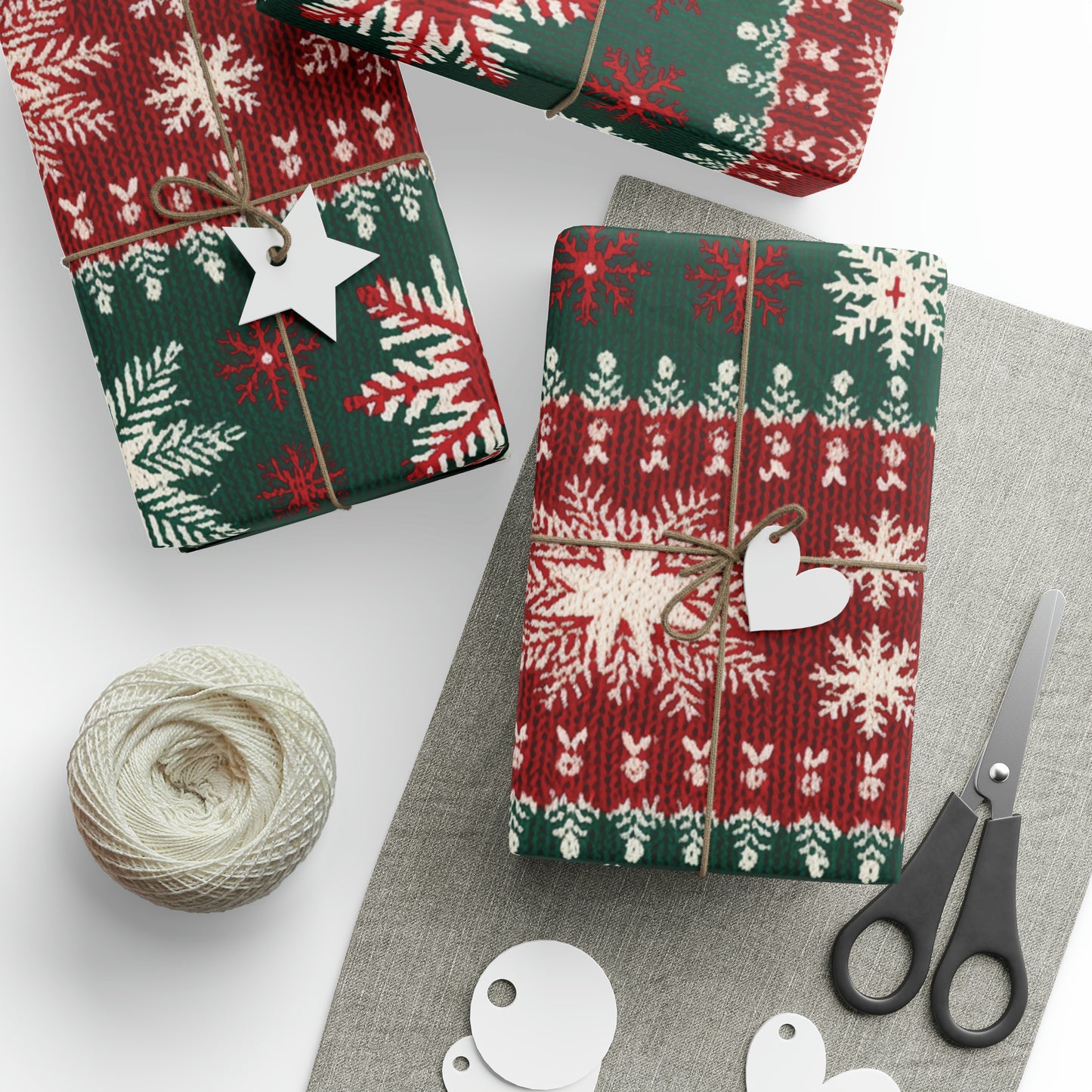 Pretty Ugly Christmas Sweater Wrapping Paper Ugly Christmas Sweater Gift Wrap