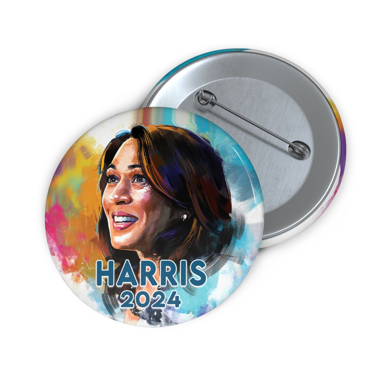 Kamala Harris 2024 Pin Button, Kamala President, Madam Vice President Kamala, Harris 2024, Vote Blue, Vote Pin Button, Kamala Election 2024