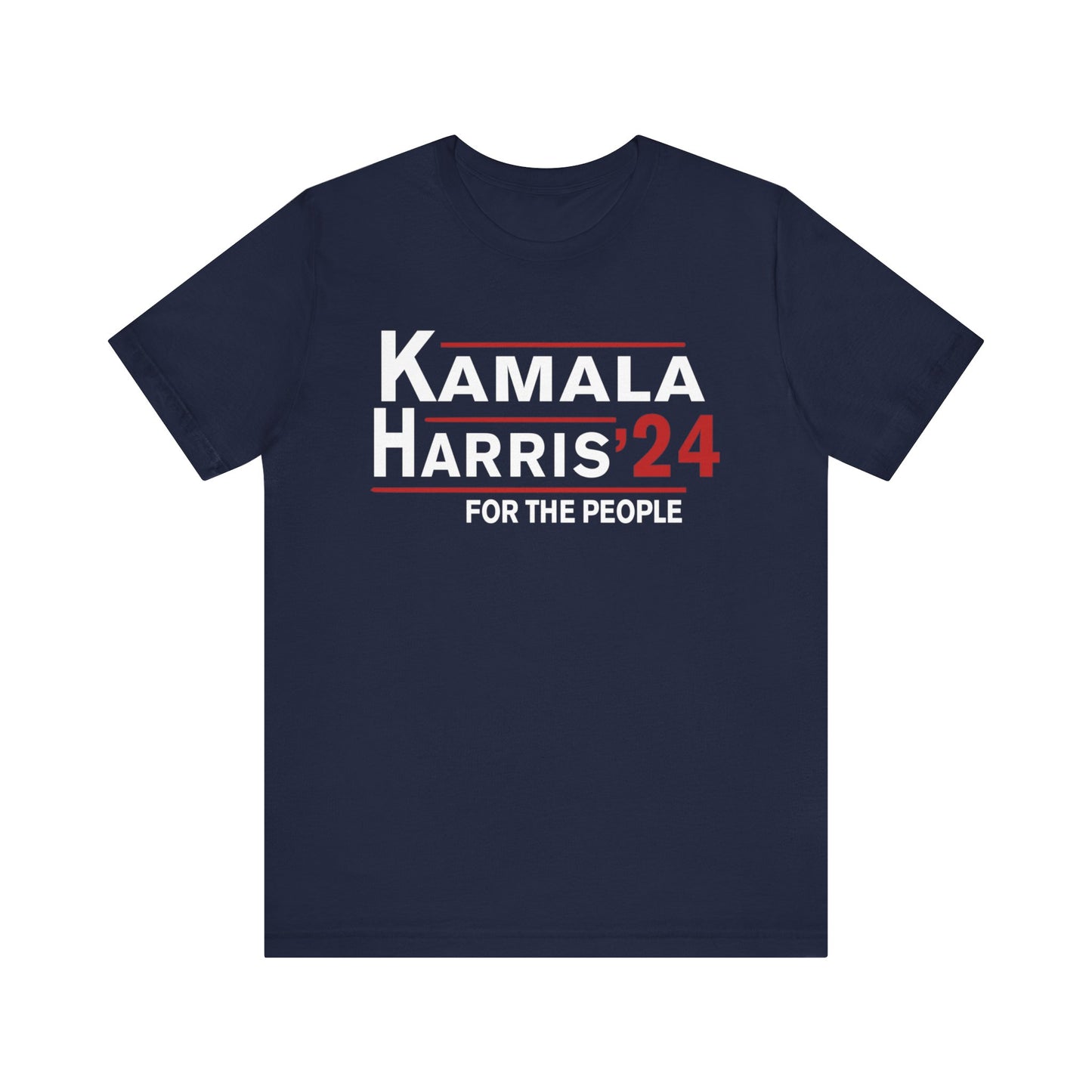 Kamala Harris Shirt, For the People, Kamala 2024 Shirt, Bella Canvas 3001 Unisex T-Shirt Vote Kamala President, Biden Drops, Kamala Campaign