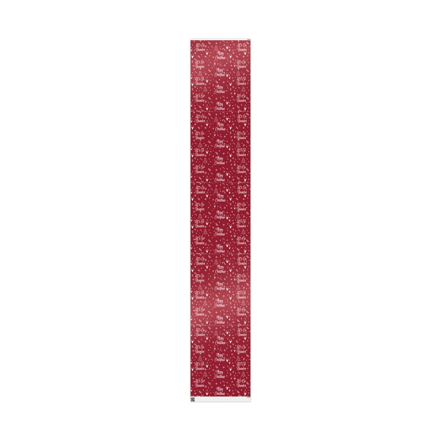 Red Christmas Gift Trump Wrapping Paper Trump Christmas Gift Let's Go Brandon Gift Wrap