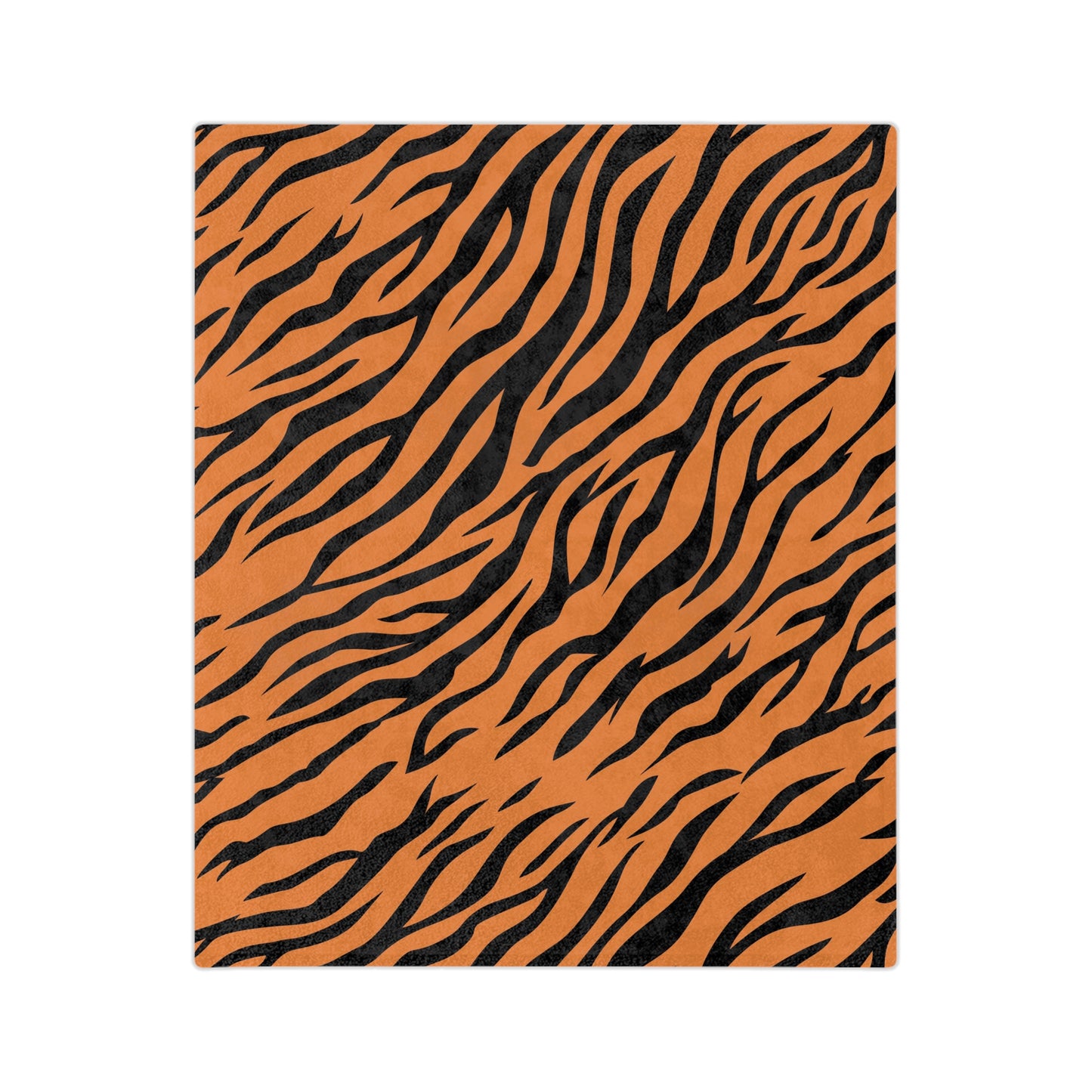 Terrific Tiger Stripe Theme Throw Sofa Bed Blanket Tiger Stripes - Soft Thick Velveteen Minky Throw Blanket