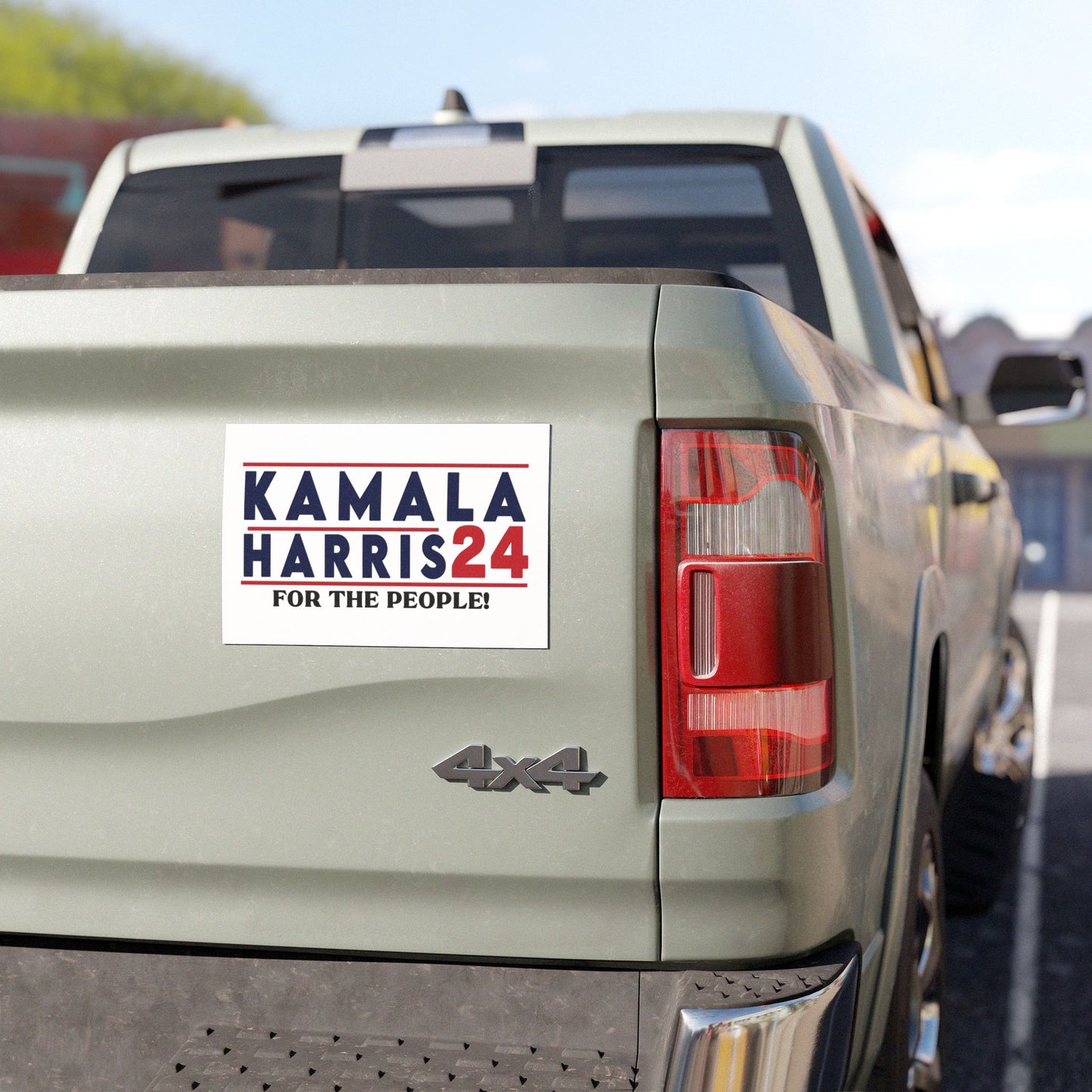 Kamala Harris 2024, For the People, Kamala Harris Magnet, Durable Vinyl Weatherproof Magnet, Kamala Magnet, Kamala 2024 Car Magnet, Vote