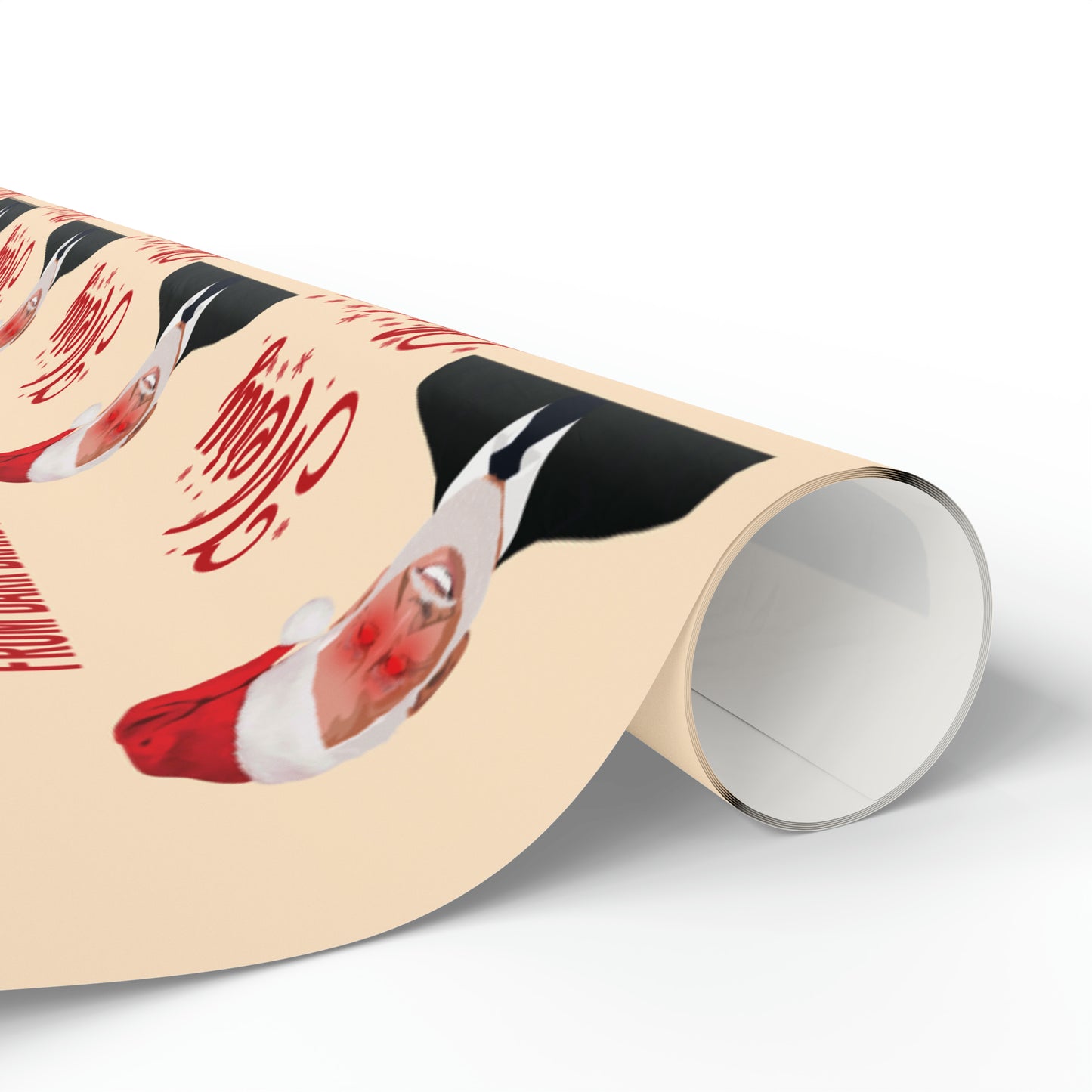 Merry Christmas from Dark Brandon Christmas Wrapping Paper for Gifts - Pro Biden Brandon Gift Wrap