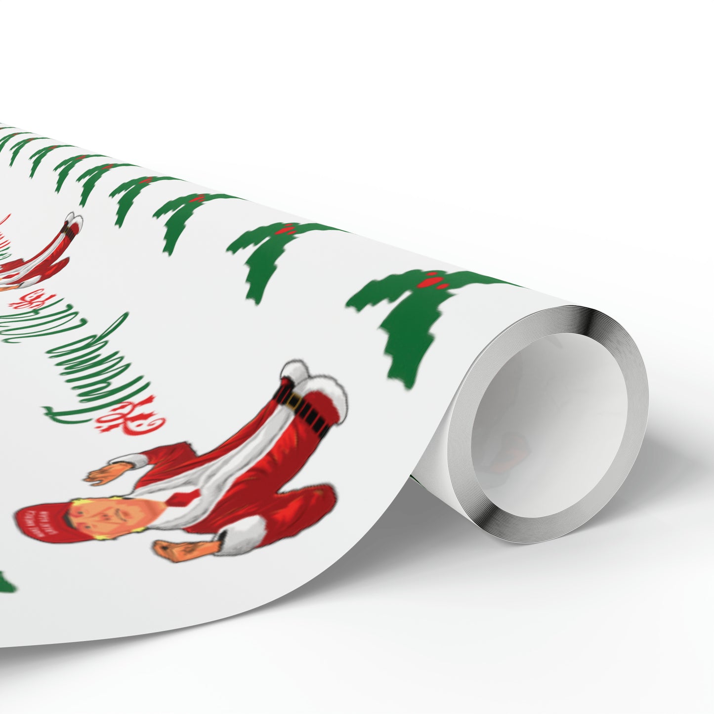 Christmas Trump 2024 Let's Go Brandon Wrapping Paper for Gifts