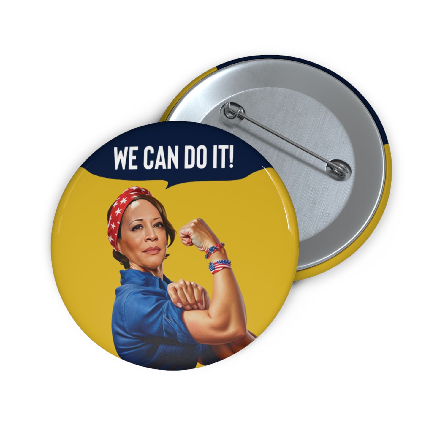 Kamala We Can Do It, Harris For President Pin, Kamala Harris Pin Button, Kamala Election Pin, Harris Walz 2024, Vote Pin, Kamala DNC