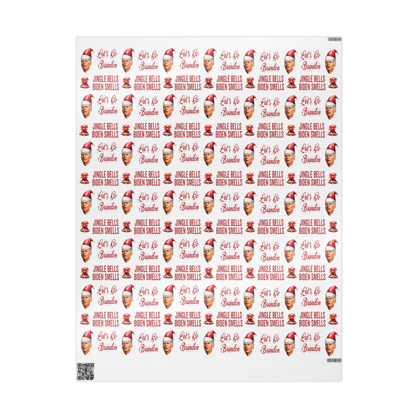 Very Confused Biden Christmas Wrapping Paper Happy Easter - Christmas Song Biden Smells Gift Wrap