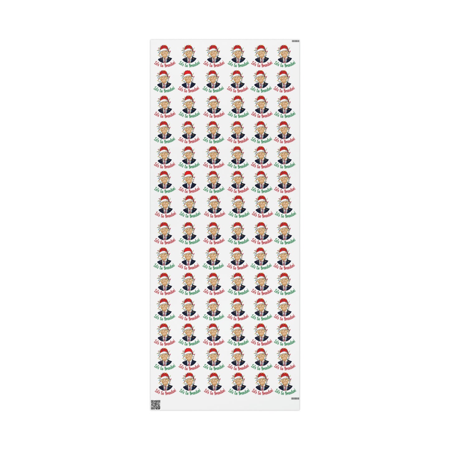 Santa Funny Trump Wrapping Paper for Gifts - Make America Great Again Christmas Gift Wrapping Paper