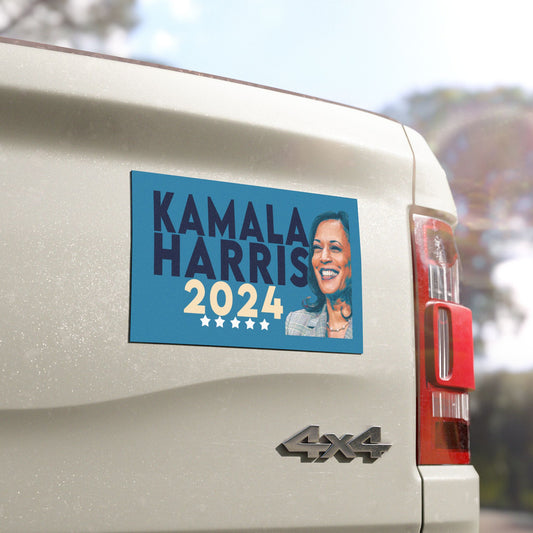 Kamala Harris 2024, Kamala Harris Magnet, Durable Vinyl Weatherproof Magnet, Kamala Bumper Magnet, Kamala 2024 Car Magnet, I'm With Kamala