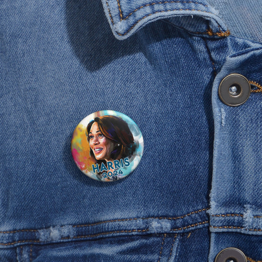 Kamala Harris 2024 Pin Button, Kamala President, Madam Vice President Kamala, Harris 2024, Vote Blue, Vote Pin Button, Kamala Election 2024