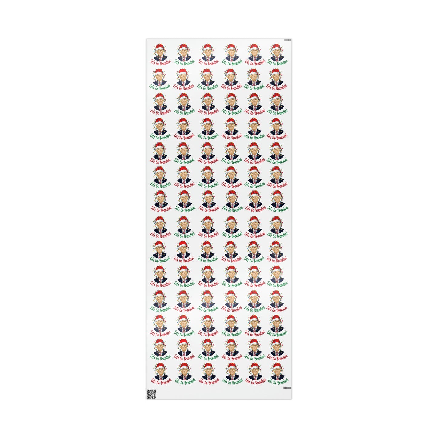 Santa Funny Trump Wrapping Paper for Gifts - Make America Great Again Christmas Gift Wrapping Paper