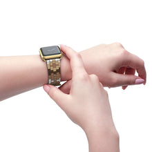 Load image into Gallery viewer, Bernie Sanders Apple Watch Band - Bernie Mittens Watch Band for Apple Watch Sizes Funny Cool Bernie Gift for Tech Lovers Bernie Meme

