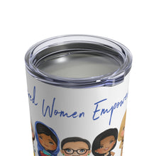 Load image into Gallery viewer, Empowered Women Empower Women Tumbler - Inspirational Motivational Gift Tumbler 10oz - Drink Tumbler Kamala Harris VP Michelle Obama RBG
