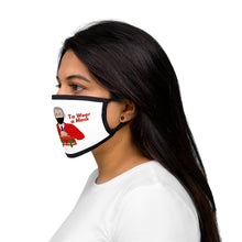 Load image into Gallery viewer, Dr Fauci&#39;s Neighborhood - It&#39;s a beautiful day to wear a mask - Fauci Mask - Wear a Mask Wash your hands - Mixed-Fabric Face Mask
