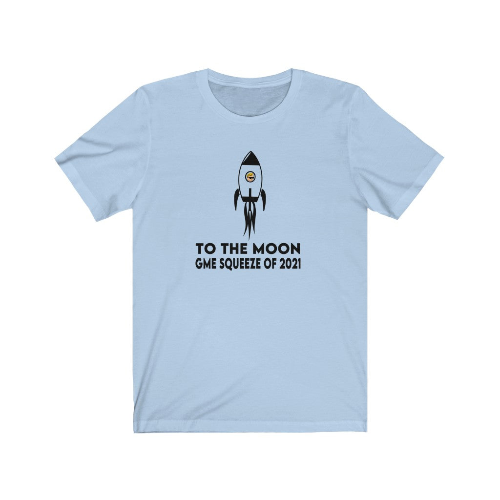 GME To the Moon Stonk Mark Stock Market GME Shirt - GME Squeeze 2021 Shirt - Wsb Gamestonk Shirt - Stonks Elon Meme Shirt - Tshirt