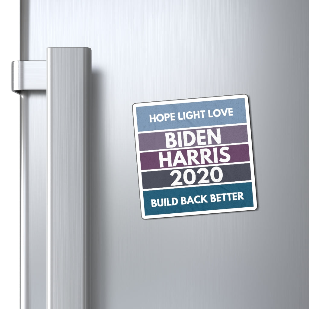 Biden Harris 2020 Magnets - Easy Use Joe Biden Kamala Momala Mamala Harris Election Campaign Magnets - VOTE! Climate Change is REAL