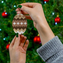 Load image into Gallery viewer, Bernie Sanders Mitten Ornament - Bernie Mittens Pattern Christmas Ornament - Bernie Ornament Double Sided Ceramic Funny Bernie 2021 Gift
