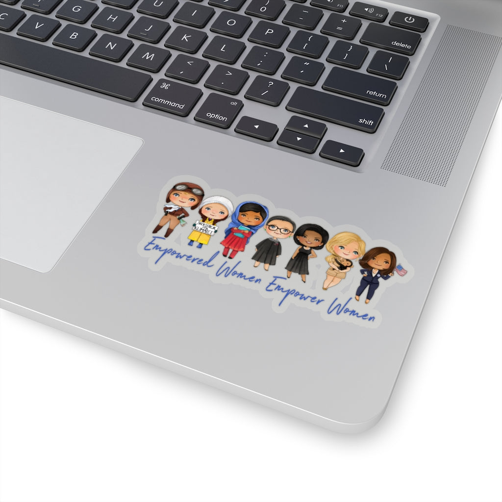 Influential Female Leaders Empowered Women Empower Women Sticker Laptop Sticker - Kamala Sticker RBG Feminism Kiss-Cut Stickers