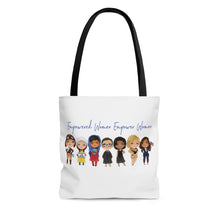 Load image into Gallery viewer, Strong Inspiring Empowered Women Empower Women Tote Bag - Feminist Gift Women&#39;s Tote Bag Female Leaders Rights Tote Bag
