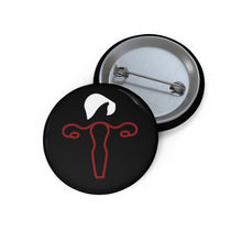 Load image into Gallery viewer, Uterus Abortion Rights Pin Resistance Pin - Abortion Pin Roe v Wade Abortion Reproductive Rights Feminist RBG Uterus Pin Pro Choice
