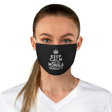Load image into Gallery viewer, Keep Calm and Let Momala Handle it Face Mask - Kamala Harris Momala Mamala - Vote Biden Harris 2020 - Kamala Debate - Fabric Face Mask
