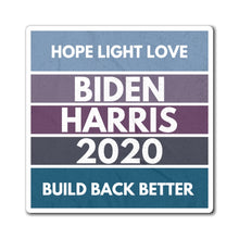 Load image into Gallery viewer, Biden Harris 2020 Magnets - Easy Use Joe Biden Kamala Momala Mamala Harris Election Campaign Magnets - VOTE! Climate Change is REAL
