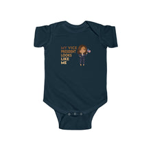 Load image into Gallery viewer, My Vice President Looks Like Baby Onesie - Kamala Harris Oneise - Madam Vice President Looks Like Infant Fine Jersey Bodysuit - Strong Woman

