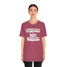 Load image into Gallery viewer, Uteruses before Duderuses Shirt - Vintage Style Pro Choice Safe Legal Abortion Uterus Reproductive Rights Feminist Bella Canvas Tshirt 1973
