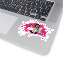 Load image into Gallery viewer, Kamala Ruth Elizabeth Michelle Sticker - Abstract Pink Badass Powerful Women Sticker - Inspire Women - Women&#39;s March Sticker - Squad Goals S
