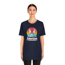 Load image into Gallery viewer, Abortion is Healthcare Shirt - Vintage Grunge Style Pro Choice Safe Legal Abortion Uterus Reproductive Rights Feminist Bella Canvas Unisex
