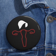 Load image into Gallery viewer, Uterus Abortion Rights Pin Resistance Pin - Abortion Pin Roe v Wade Abortion Reproductive Rights Feminist RBG Uterus Pin Pro Choice
