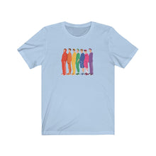 Load image into Gallery viewer, BTS Shirt - BTS Minimal Art Shirt - Bella Canvas Rainbow BTS - Army Namjoon Jin Yoongi Hobi Jimin Taehyung Jungkook Tshirt
