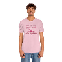 Load image into Gallery viewer, Roe Roe Roe Your Boat Out of my Utereus Shirt - Pro Choice Roe v Wade  Reproduction Rights Shirt Pro Choice Rights Bella Canvas Unisex Shirt
