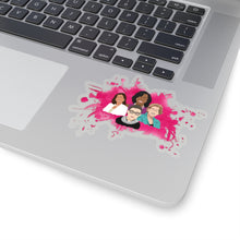 Load image into Gallery viewer, Kamala Ruth Elizabeth Michelle Sticker - Abstract Pink Badass Powerful Women Sticker - Inspire Women - Women&#39;s March Sticker - Squad Goals S
