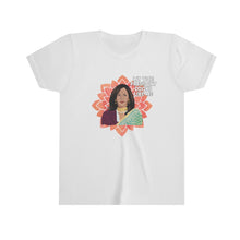 Load image into Gallery viewer, Vice President Looks Like Youth Tee - My Vice President Tshirt - Kamala Harris Looks Like - Proud Kamala Aunty Unisex Youth Short Sleeve Tee
