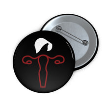 Load image into Gallery viewer, Uterus Abortion Rights Pin Resistance Pin - Abortion Pin Roe v Wade Abortion Reproductive Rights Feminist RBG Uterus Pin Pro Choice
