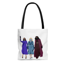 Load image into Gallery viewer, Kamala Harris Tote Bag - Dr Jill Biden Tote - Michelle Obama Tote - Female Inspiration Tote Bag Gift AOP Tote Bag Inauguration Outfits
