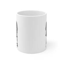 Load image into Gallery viewer, Bernie Sanders Inauguration Sitting Chair Mug - Bernie Holding Cat Sitting Meme - Bernie Loves Cats Mug - Bernie Mug - Bernie Mood 2021
