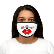 Load image into Gallery viewer, Dr Fauci&#39;s Neighborhood - It&#39;s a beautiful day to wear a mask - Fauci Mask - Wear a Mask Wash your hands - Mixed-Fabric Face Mask
