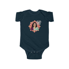 Load image into Gallery viewer, My Vice President Looks Like Baby Onesie - Kamala Harris Oneise - Madam Vice President Looks Like Infant Fine Jersey Bodysuit - Kamala Aunty
