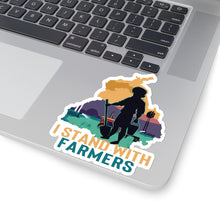 Load image into Gallery viewer, I Stand With Farmers Sticker - Punjab India Farmers - Support Farmers - No Farmers No Food Stickers - Punjab Shirt - Support Farmers Sticker
