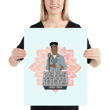 Load image into Gallery viewer, Amanda Gorman Super Bowl Poem Poster - Amanda Gorman Poster - Amanda Gorman Super Bowl Poster - Chorus of Captains Super Bowl
