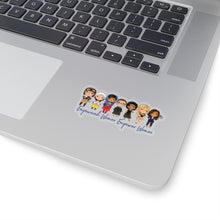 Load image into Gallery viewer, Influential Female Leaders Empowered Women Empower Women Sticker Laptop Sticker - Kamala Sticker RBG Feminism Kiss-Cut Stickers
