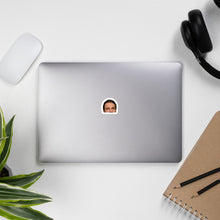 Load image into Gallery viewer, Funny Andrew Cuomo Watching You Stickers - Cuomo Sticker - Cuomo Laptop Sticker - Andrew Cuomo Funny Cuomo Peeking Cuomo Bubble-free sticker
