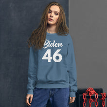 Load image into Gallery viewer, Joe Biden 46 - Biden 46th President of the United States - Biden Sweater - Joe Biden President Unisex Sweatshirt - Let&#39;s go Joe Biden 46
