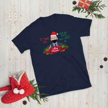 Load image into Gallery viewer, Dr Fauci Christmas Shirt - Dr. Fauci Says Wash Your Hands Wear a Mask Merry Christmas Gift from Anthony Fauci Short-Sleeve Unisex T-Shirt
