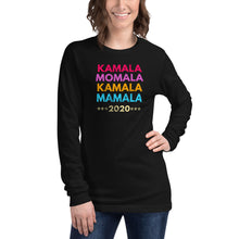 Load image into Gallery viewer, Kamala Momala Kamala Mamala Harris - Election 2020 November 3 VOTE - Vintage Style Unisex Long Sleeve Tee
