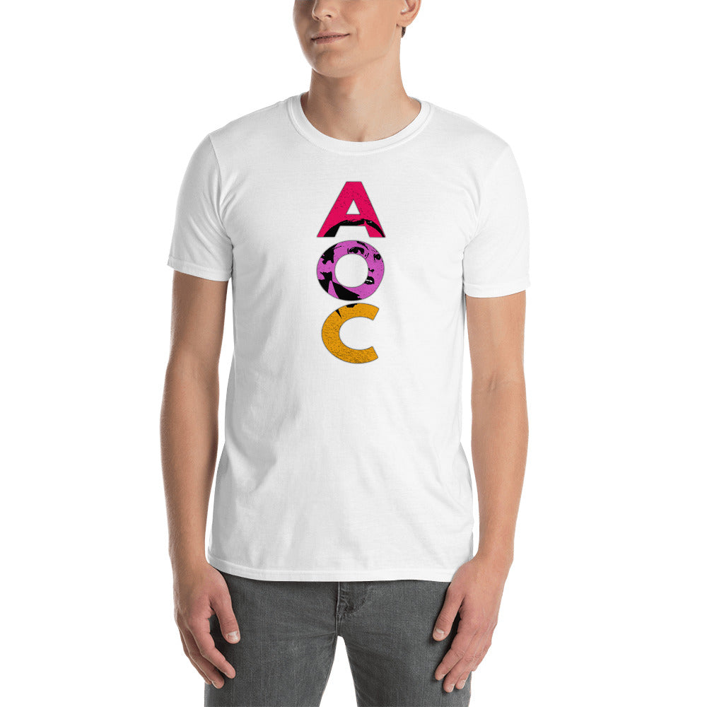 AOC - Alexandria Ocasio-Cortez - AOC Tshirt - Women Get Stuff Done - Change Hope Courage AOC - Bartender Unisex T-Shirt