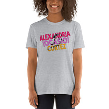Load image into Gallery viewer, AOC - Alexandria Ocasio-Cortez - AOC Tshirt - Women Get Stuff Done - Change Hope Courage AOC - Inspirational Women Unisex T-Shirt
