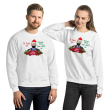 Load image into Gallery viewer, Dr Fauci Christmas Sweatshirt - Dr. Fauci Says Wash Your Hands Wear a Mask Merry Christmas Gift from Anthony Fauci Mask Sweatshirt
