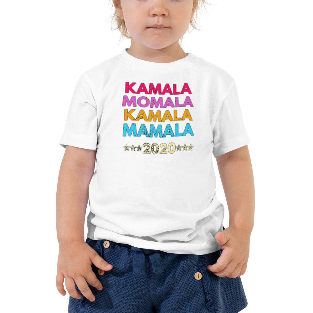 Kamala Momala Kamala Mamala - Kamala Harris Vice President Election 2020 - For the Youth - Vintage Toddler Short Sleeve Tee